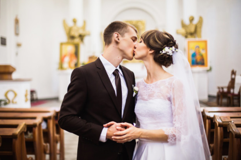 Casamento com música gospel